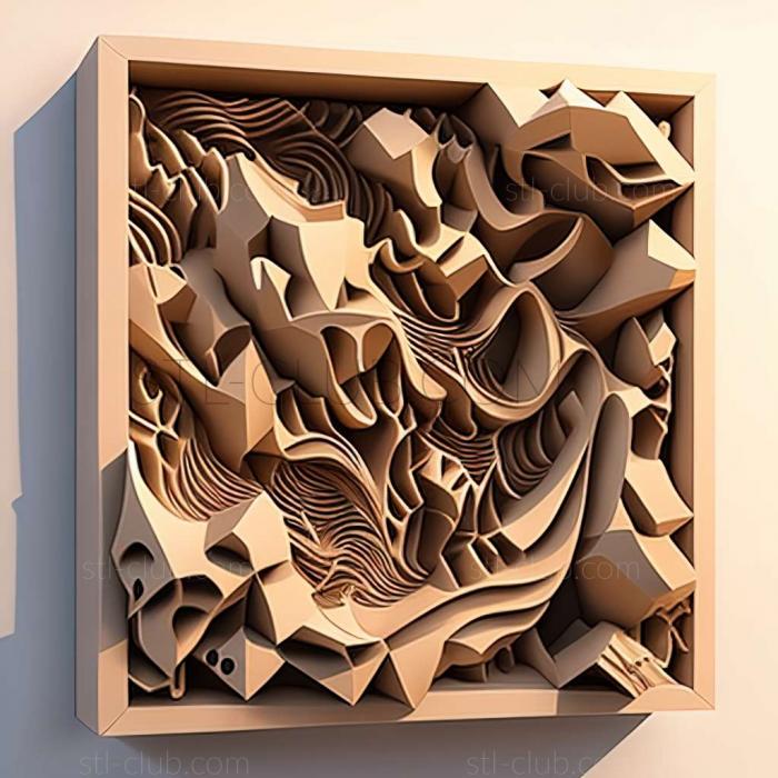 3D model Site specific art (STL)